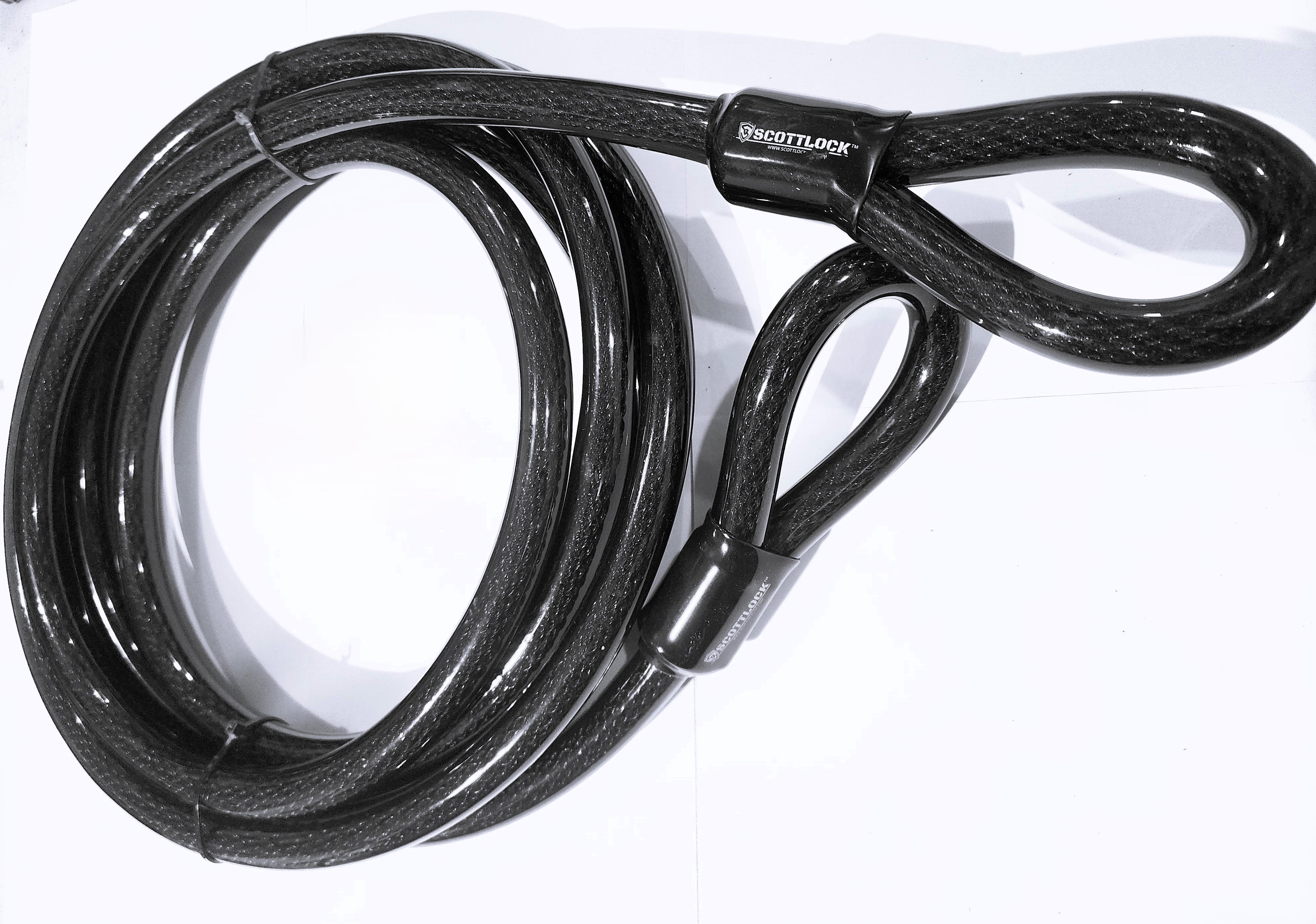 Colossal Cable Brooklyn 12 inch パッチケーブル ScottLock™ Colossal Cable – 20mm x 20ft Heavy-Duty Steel Cable for