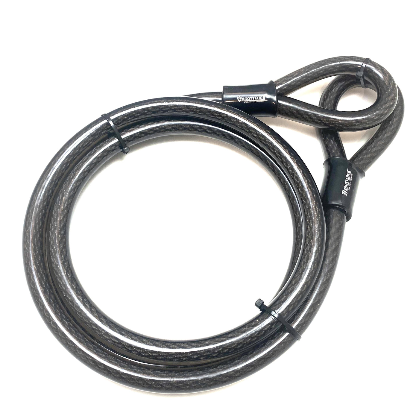 20mm High Security Dual Loop Steel Cable - "Colossal Cable"