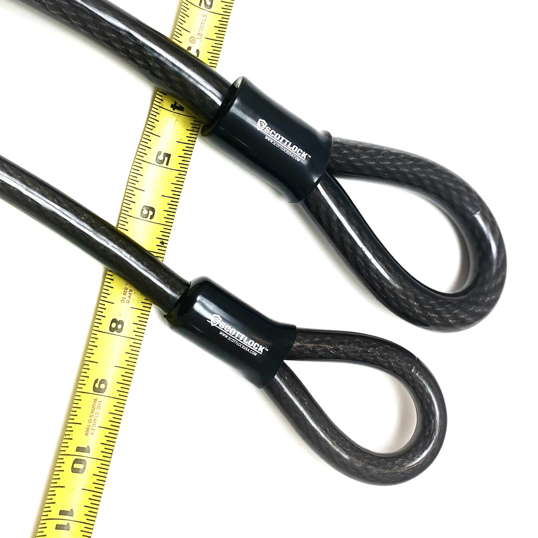 20mm Steel Cable Lock | High-Security Dual-Loop for Rifles & Gear ...