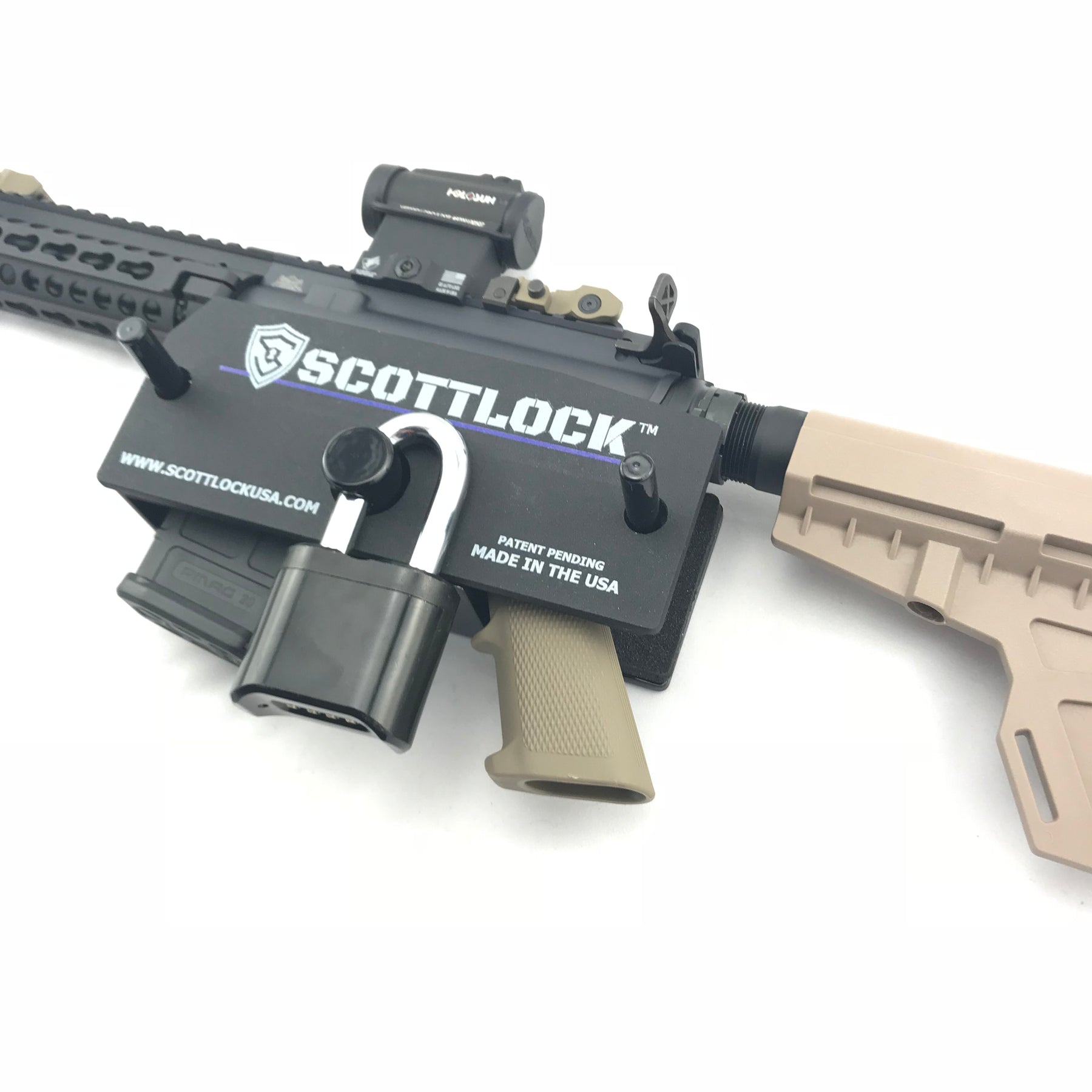 ScottLock™ AR-15 Rifle Lock Bundle | Rapid Vehicle & Home Defense ...